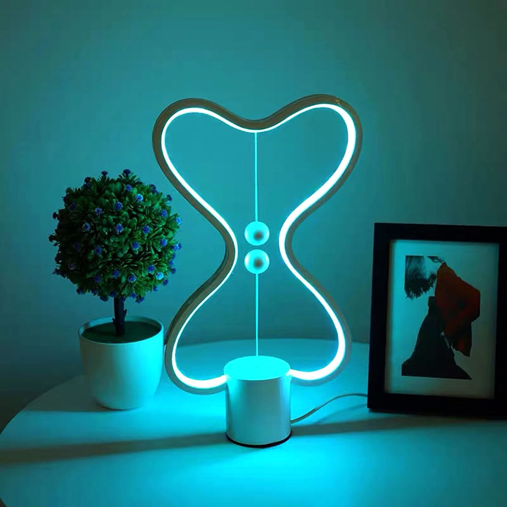 Unique Multi coloured magnetic lamp – Lumetik