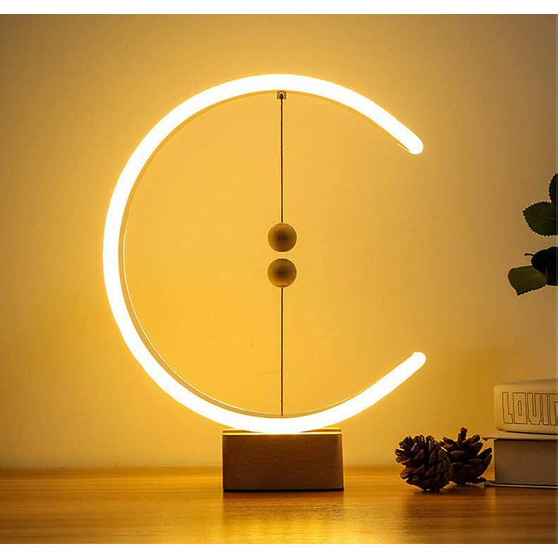 Crescent Moon Magnetic Lamp – Lumetik